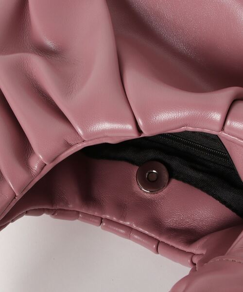 Olu.(オルドット)の「2wayフェイクレザーホーボーバッグ(ショルダーバッグ・レディース・ブラウン系その他/ピンク・FREE)」の13枚目の写真