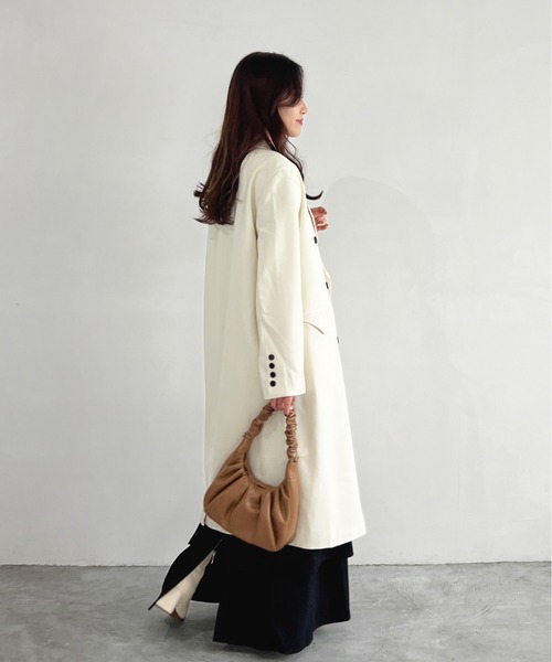 Olu.(オルドット)の「2wayフェイクレザーホーボーバッグ(ショルダーバッグ・レディース・ブラウン系その他/ピンク・FREE)」の4枚目の写真