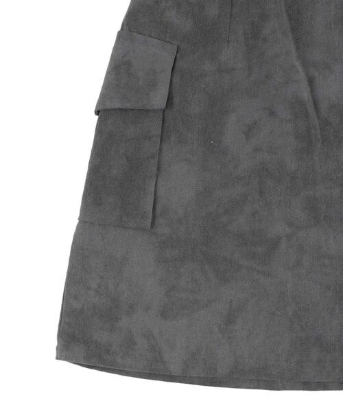 Figments(フィグメンツ)の「タイダイカーゴミニスカート(スカート・レディース・ブルー/ブラック・FREE)」の10枚目の写真