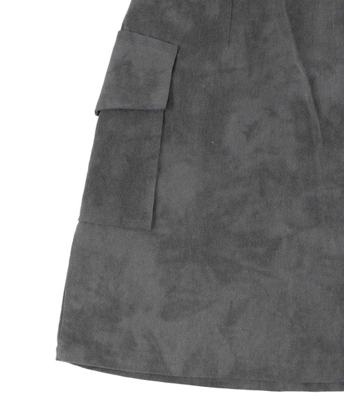 Figments(フィグメンツ)の「タイダイカーゴミニスカート(スカート・レディース・ブルー/ブラック・FREE)」の18枚目の写真