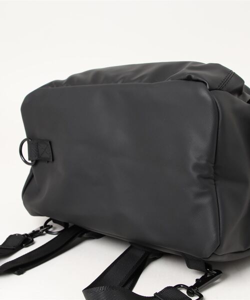 florist（フローリスト）の「【A4収納/防水加工】【2WAYデザイン】スマートカジュアルボックスショルダーバッグ/リュックサック（バックパック/リュック・メンズ・ネイビー/グレー/ブラック・FREE）」の6枚目の写真