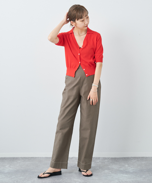 Plage プラージュ Collar カーディガン 2024AW