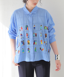 mii(ミー)の「【Mii / ミイ】 HANDEMBROIDERED COTTON SHIRT:シャツ(シャツ/ブラウス)」