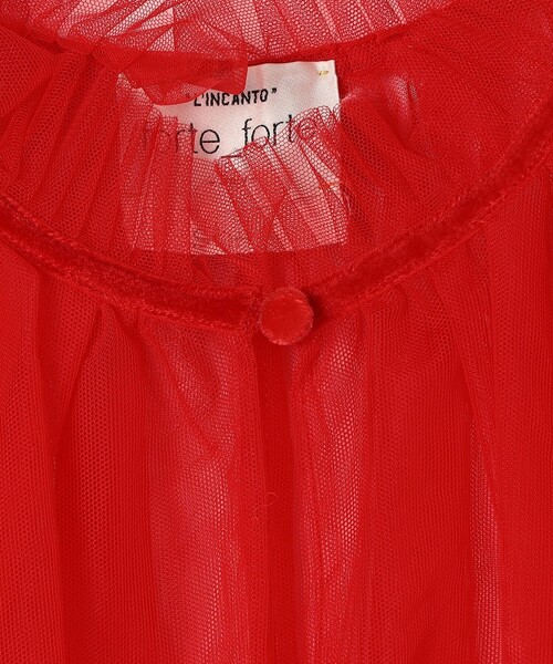 TOMORROWLAND （トゥモローランド）の「forte_forte シアーブラウス（シャツ/ブラウス・レディース・レッド・1）」の10枚目の写真