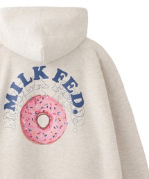 MILKFED. | ROUND DONUTS SWEAT HOODIE(パーカー)