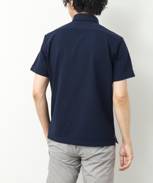 NOLLEY'S goodman(ノーリーズグッドマン)の「ドライマスター クジラワンポイントポロシャツ(ポロシャツ・メンズ・ホワイト/ネイビー/ブルー系その他/ブルー/ブラック系その他・S/M/L/XL)」の21枚目の写真