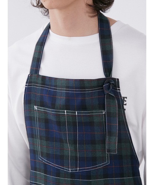 限定品　GELATO PIQUE ネイビー チェック ルームウェアセット　完売 gelato pique（ジェラートピケ）の「【HOMME】ビッグチェック