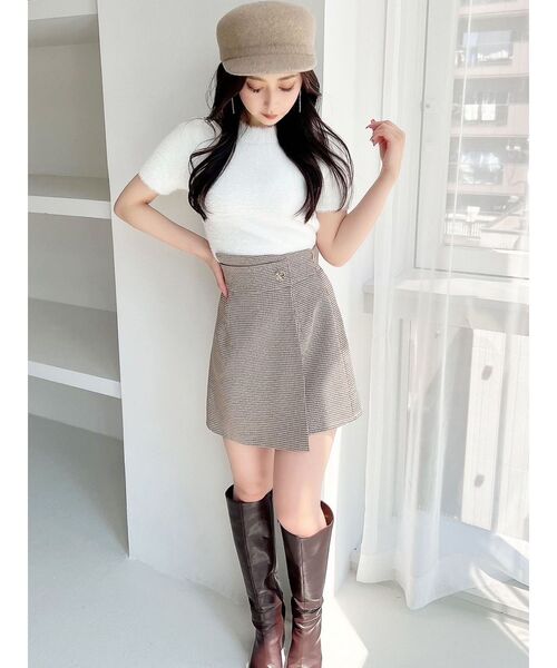 RESEXXY(リゼクシー)の「ジョッキーハット(キャスケット・レディース・グレー/ベージュ・FREE)」の18枚目の写真