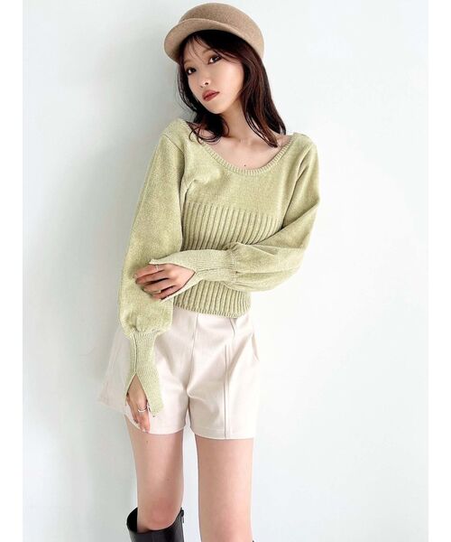 RESEXXY(リゼクシー)の「ジョッキーハット(キャスケット・レディース・グレー/ベージュ・FREE)」の19枚目の写真