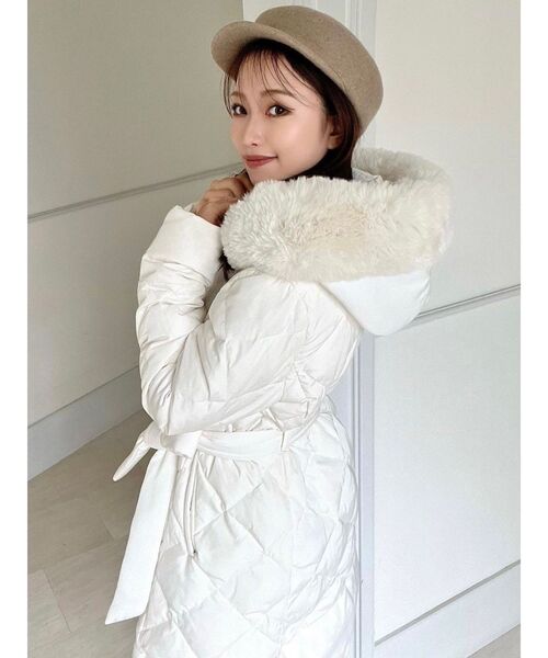 RESEXXY(リゼクシー)の「ジョッキーハット(キャスケット・レディース・グレー/ベージュ・FREE)」の11枚目の写真