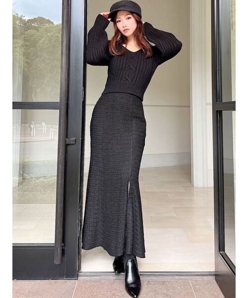 RESEXXY(リゼクシー)の「ジョッキーハット(キャスケット・レディース・グレー/ベージュ・FREE)」の22枚目の写真