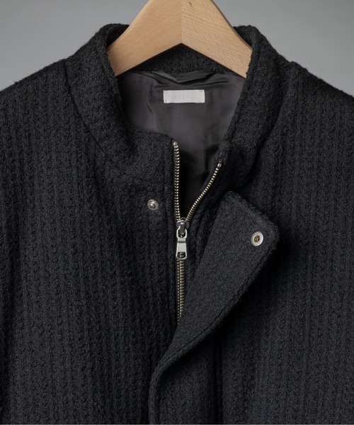 SEEALL(シーオール)の「【 SEEALL / シーオール 】OVERSIZED BOMBER JACKET オーバーサイズド ボンバー ジャケット(ブルゾン・メンズ・ブラック・3)」の9枚目の写真