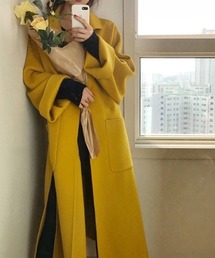 ワイドスリーブチェスターコート