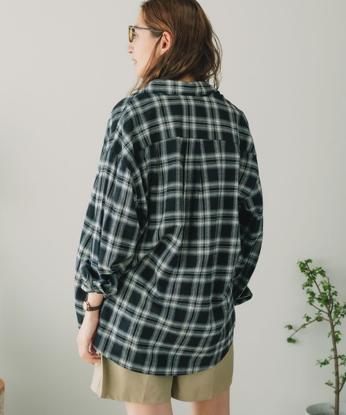 U.S. POLO ASSN.(ユーエスポロアッスン)の「U.S. POLO ASSN./ユーエスポロアッスン レギュラーカラーBIGシャツ(シャツ/ブラウス・メンズ・グレー/ネイビー/ブラック×ブルー/ブラック/ホワイト×ブラック/ホワイト・L/S/LL/M)」の8枚目の写真