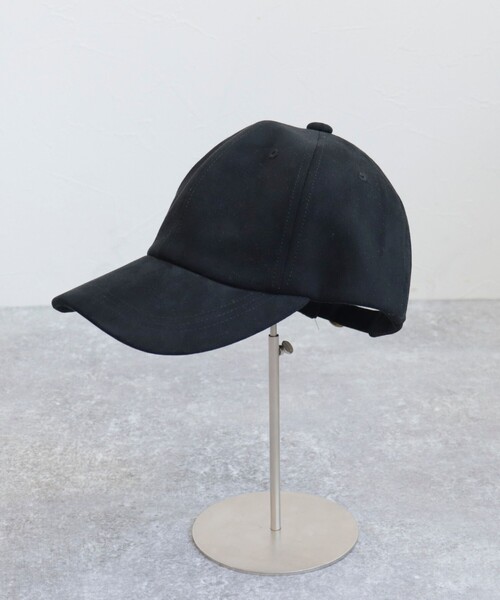 fredy emue（フレディエミュ）の「フェイクスエードキャップ（キャップ・レディース・キナリ/ブラック/ベージュ・FREE）」の7枚目の写真