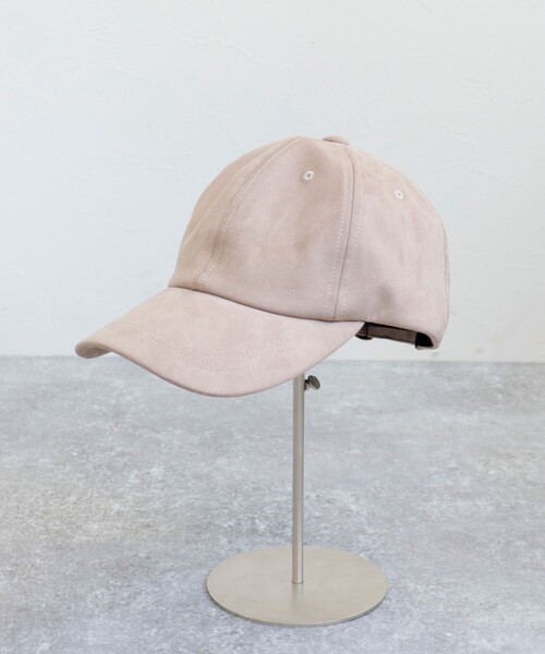 fredy emue（フレディエミュ）の「フェイクスエードキャップ（キャップ・レディース・キナリ/ブラック/ベージュ・FREE）」の8枚目の写真