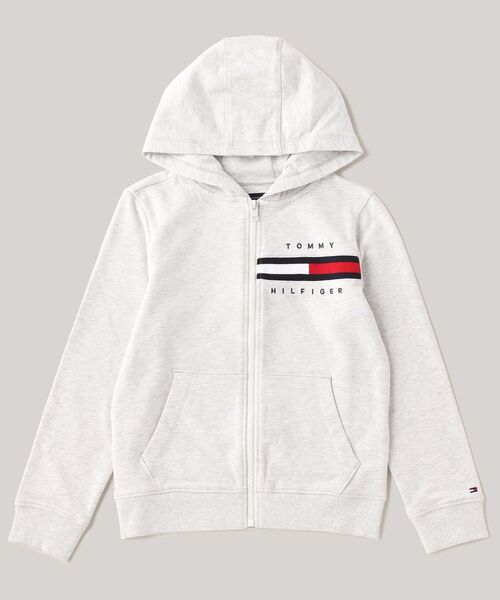 TOMMY HILFIGER(トミーヒルフィガー)の「BOYS リブインサートジップスルーパーカー(パーカー・キッズ・ネイビー/グレー・80cm/90cm/110cm/120cm/100cm)」の17枚目の写真