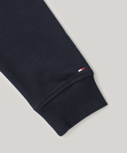 TOMMY HILFIGER(トミーヒルフィガー)の「BOYS リブインサートジップスルーパーカー(パーカー・キッズ・ネイビー/グレー・80cm/90cm/110cm/120cm/100cm)」の9枚目の写真