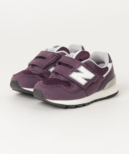 新品未使用 ニューバランス 313 パープル New Balance ニューバランス PO313 W TG2 ジュニア キッズ 子供