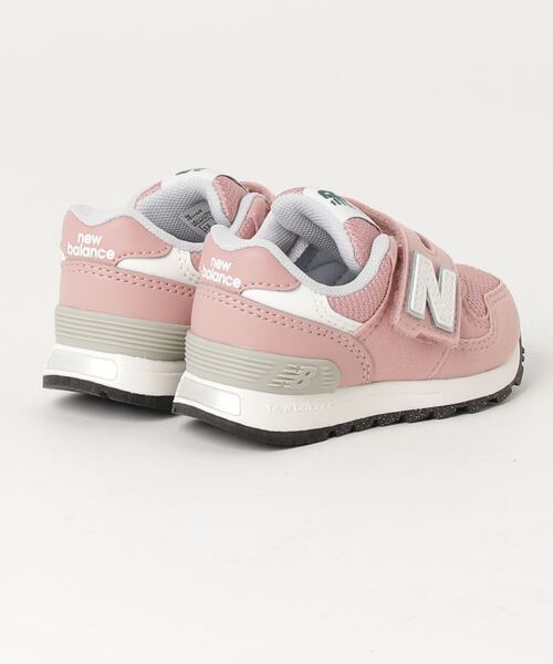 【新品】15.5センチ ピンク×キャンバス ニューバランス スニーカー キッズ ☆新品未使用☆ ニューバランス YV373 ピンク 19.5cm New Balance