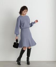 PROPORTION BODY DRESSING | ニットミニスカートセットアップ / 1213240900(ワンピース)