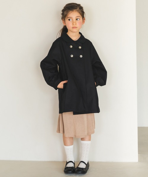 pairmanon(ペアマノン)の「丸襟ガールズオケージョンコート(その他アウター・キッズ・ブラック/ベージュ・140/120/110/100/150/130)」の4枚目の写真