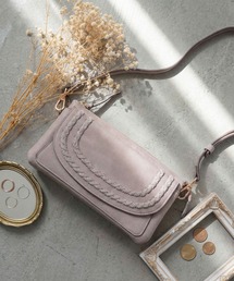 FUNALIVE（ファンアライブ）の「Pisoraro かがり　横型お財布ポシェット（ショルダーバッグ）」