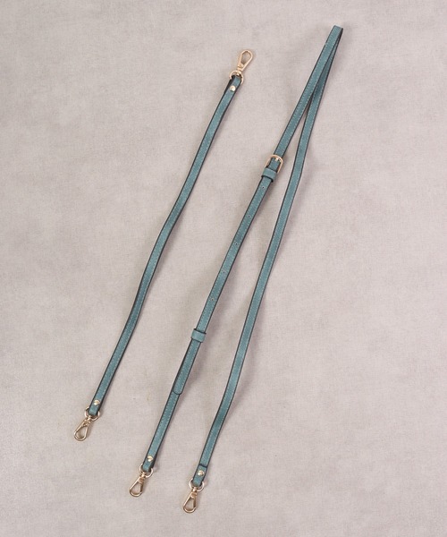 FUNALIVE（ファンアライブ）の「Pisoraro かがり　横型お財布ポシェット（ショルダーバッグ・レディース・ライトグレー/ブラック/ブラウン系その他/ダークグレー/ライトグリーン/レッド/ブルーグリーン・FREE）」の9枚目の写真