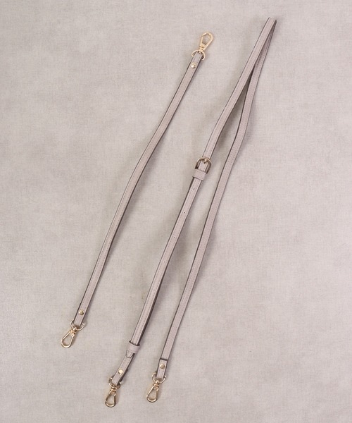 FUNALIVE（ファンアライブ）の「Pisoraro かがり　横型お財布ポシェット（ショルダーバッグ・レディース・ライトグレー/ブラック/ブラウン系その他/ダークグレー/ライトグリーン/レッド/ブルーグリーン・FREE）」の15枚目の写真