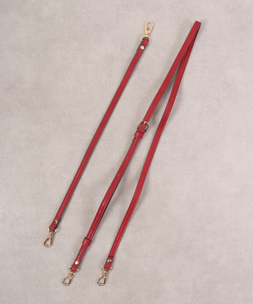 FUNALIVE（ファンアライブ）の「Pisoraro かがり　横型お財布ポシェット（ショルダーバッグ・レディース・ライトグレー/ブラック/ブラウン系その他/ダークグレー/ライトグリーン/レッド/ブルーグリーン・FREE）」の11枚目の写真