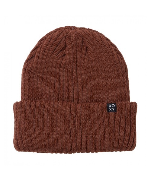 ROXY(ロキシー)の「HONOLUA BAY/ロキシーオーバル型ブランドロゴ折り返しビーニー・ニットカフキャップ(ニットキャップ/ビーニー・レディース・ブラウン/ミント/オレンジ/ホワイト/ブラック・FREE)」の15枚目の写真