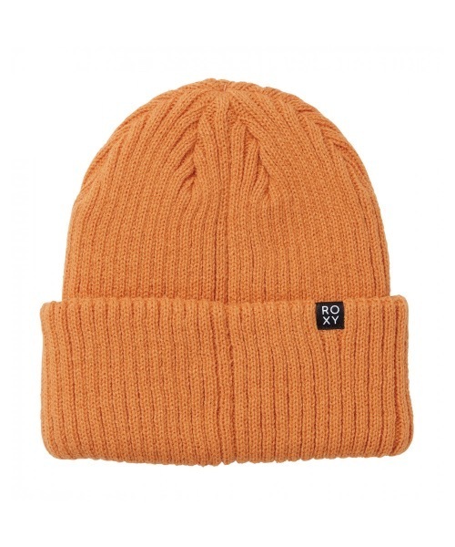ROXY(ロキシー)の「HONOLUA BAY/ロキシーオーバル型ブランドロゴ折り返しビーニー・ニットカフキャップ(ニットキャップ/ビーニー・レディース・ブラウン/ミント/オレンジ/ホワイト/ブラック・FREE)」の17枚目の写真