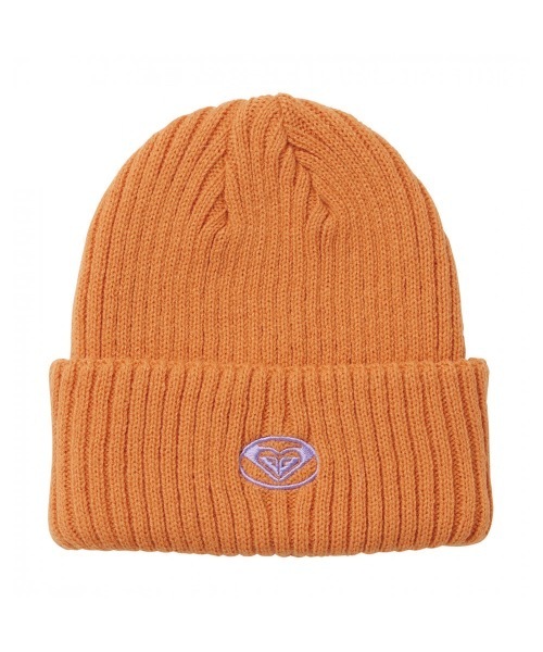 ROXY(ロキシー)の「HONOLUA BAY/ロキシーオーバル型ブランドロゴ折り返しビーニー・ニットカフキャップ(ニットキャップ/ビーニー・レディース・ブラウン/ミント/オレンジ/ホワイト/ブラック・FREE)」の8枚目の写真