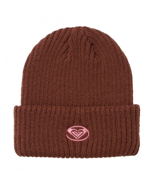 ROXY(ロキシー)の「HONOLUA BAY/ロキシーオーバル型ブランドロゴ折り返しビーニー・ニットカフキャップ(ニットキャップ/ビーニー・レディース・ブラウン/ミント/オレンジ/ホワイト/ブラック・FREE)」の9枚目の写真