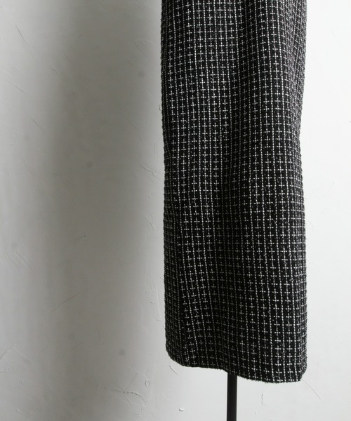 &. NOSTALGIA（アンドドットノスタルジア）の「【ZOZO限定】前後2wayツイードジャンスカ（ジャンパースカート・レディース・ブラック・FREE）」の20枚目の写真