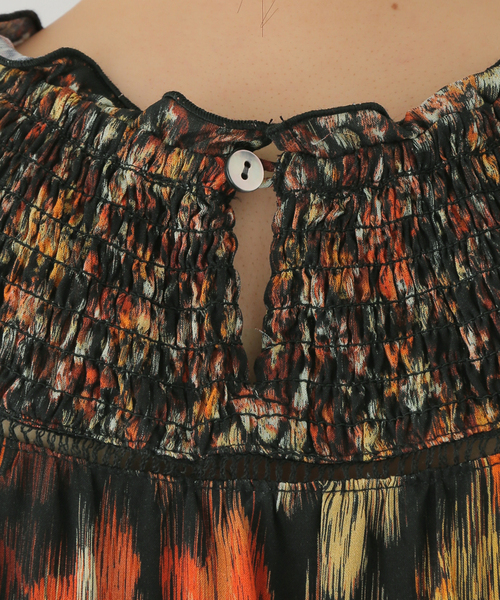 セール】TROUILLETマルチフラワープリントワンピース（ワンピース