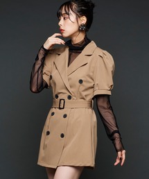 【WEBSTORE 限定商品】トレンチミニワンピース