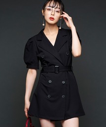 【WEBSTORE 限定商品】トレンチミニワンピース