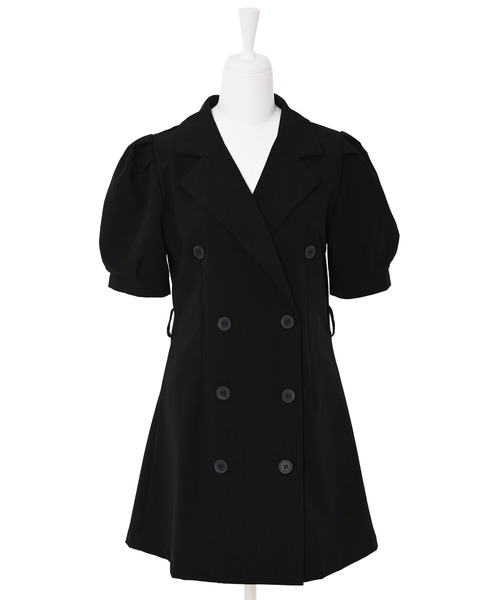 Narcissus(ナルシス)の「【WEBSTORE 限定商品】トレンチミニワンピース(ワンピース・レディース・ベージュ/ブラック・FREE)」の10枚目の写真