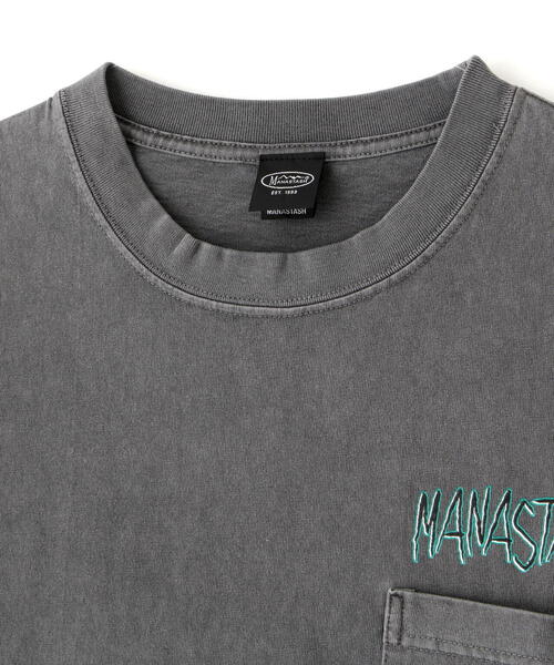 VIRGIL NORMAL(ヴァージルノーマル)の「Virgil Normal×MANASTASH/ヴァージルノーマル×マナスタッシュ/コラボTEE(Tシャツ/カットソー・メンズ・チャコールグレー・XL/M/L)」の9枚目の写真