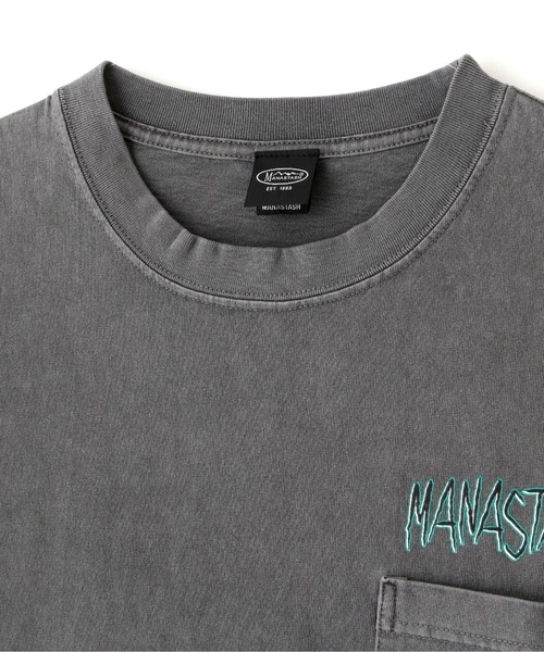 VIRGIL NORMAL(ヴァージルノーマル)の「Virgil Normal×MANASTASH/ヴァージルノーマル×マナスタッシュ/コラボTEE(Tシャツ/カットソー・メンズ・チャコールグレー・XL/M/L)」の3枚目の写真