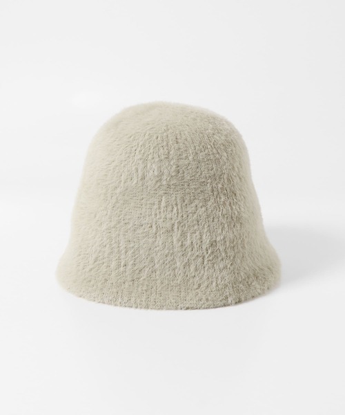 KBF（ケイビーエフ）の「ファーサーモベルHAT（ハット・レディース・ミント/アイボリー/ブラック・ONE）」の17枚目の写真