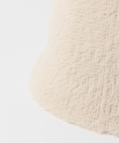 KBF（ケイビーエフ）の「ファーサーモベルHAT（ハット・レディース・ミント/アイボリー/ブラック・ONE）」の20枚目の写真