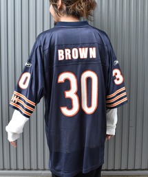 Reebok（リーボック）の「【ヴィンテージ古着】Reebok / リーボック NFL Chicago Bears メッシュ ゲームシャツ（Tシャツ/カットソー・メンズ）」