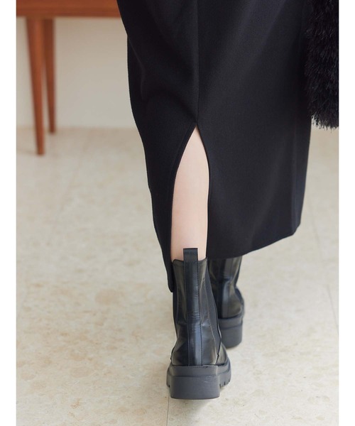 fifth（フィフス）の「ロングキャミワンピース[低身長向けサイズあり]（ワンピース・レディース・ブラック/ベージュ・XS/M）」の10枚目の写真