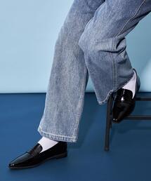 CITEN | ＜CITEN＞ポインテッド ローファー(ローファー)