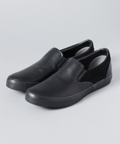 THE SHOP TK （ザ ショップ ティーケー ）の「◆【クッションインソール搭載】パネルデザインスリッポン（スニーカー・メンズ・ブラック・65/75/55）」の4枚目の写真