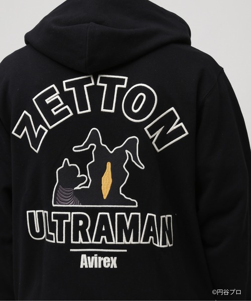 AVIREX ウルトラマン ゼットン スウェット パーカー レア 黒 2XL Amazon.co.jp: [アヴィレックス] ULTRAMAN ZETTON ZIP PARKA