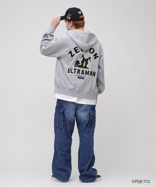 AVIREX（アヴィレックス）の「ULTRAMAN ZETTON ZIP PARKA