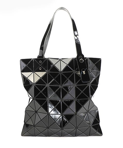 Chick（チック）の「Geometric tote bag/ジオメトリック トートバッグ 幾何学（トートバッグ・レディース・ブラック/シルバー/ホワイト・ONE SIZE）」の2枚目の写真